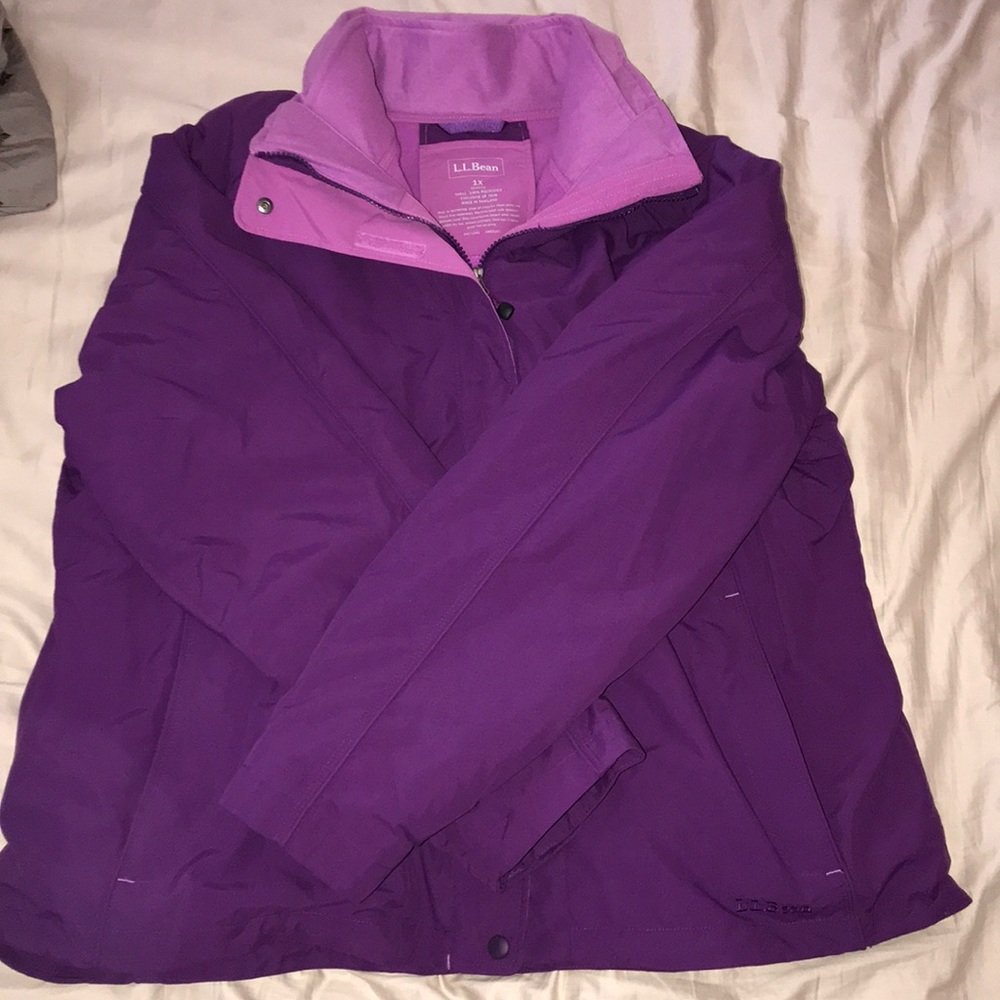 Like New L.L. Bean 3 in 1 Jacket